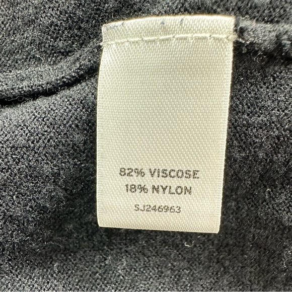 Sejour Black Button-Up Cardigan Women’s plus 2X - Picture 5 of 8